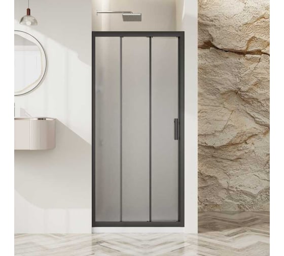 Душевая дверь BelBagno UNO-195-BF-3-90-P-NERO