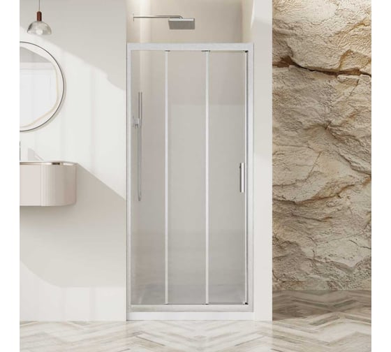 Душевая дверь BelBagno UNO-195-BF-3-90-P-Cr