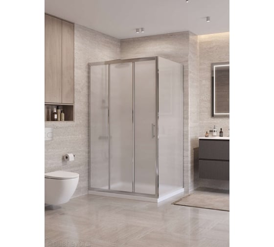 Душевой уголок BelBagno UNO-195-AHF-31-120/90-P-Cr