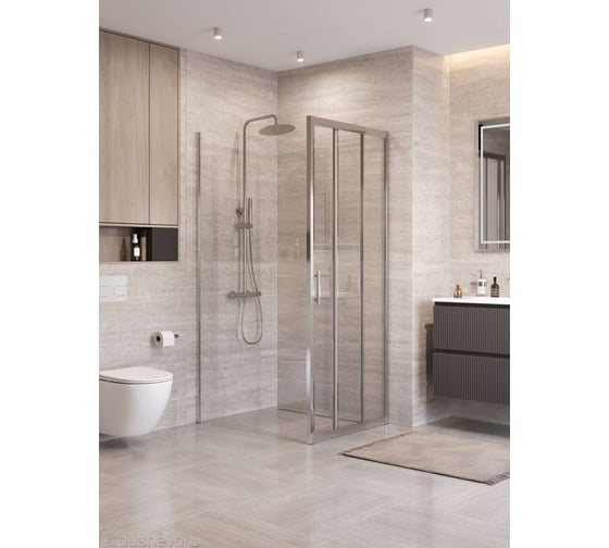 Душевой уголок BelBagno UNO-195-AHF-31-90/100-C-Cr