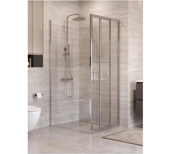 Душевой уголок BelBagno UNO-195-AHF-31-80/100-C-Cr