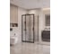 Душевой уголок BelBagno UNO-195-AHF-31-90/70-C-NERO 1