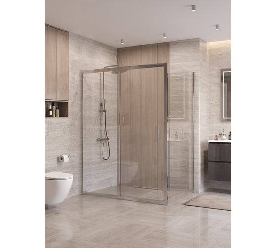Душевой уголок BelBagno UNO-195-AH-1-160/100-C-Cr