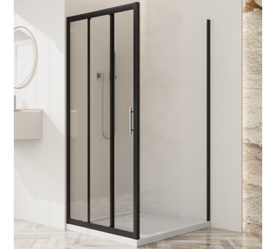 Душевой уголок BelBagno UNO-195-AHF-31-100/70-C-NERO