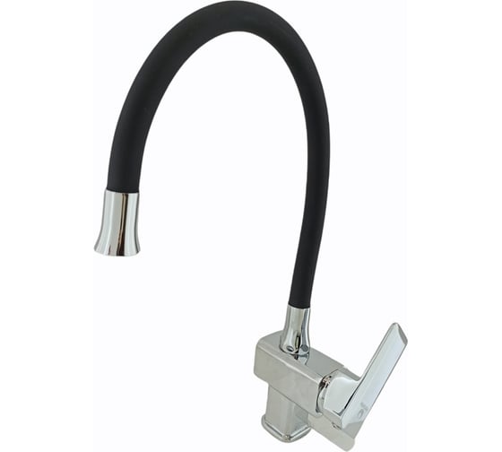 Смеситель для кухни MYNAH с гибким силиконовым изливом M5849I