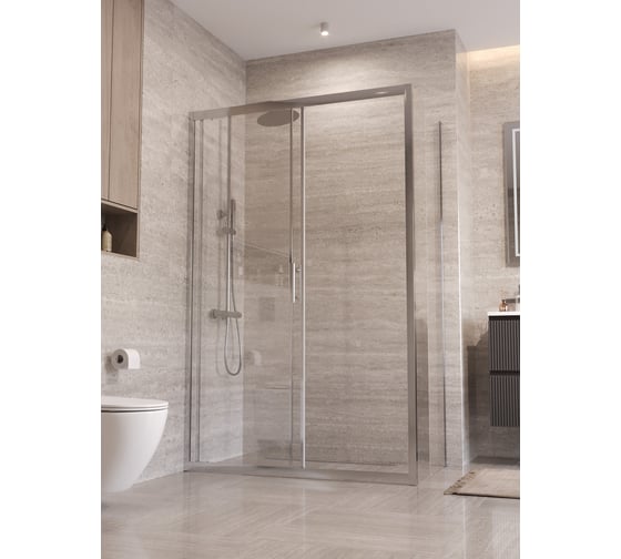 Душевой уголок BelBagno UNO-195-AH-1-130/70-C-Cr