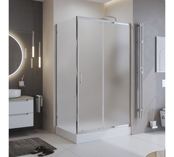 Душевой уголок BelBagno UNO-195-AH-1-130/90-P-Cr