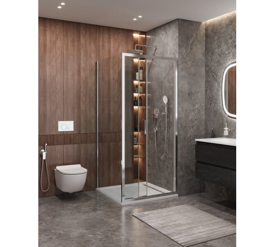 Душевой уголок Cezares MOLVENO-AHF-31-120/90-C-CR-IV