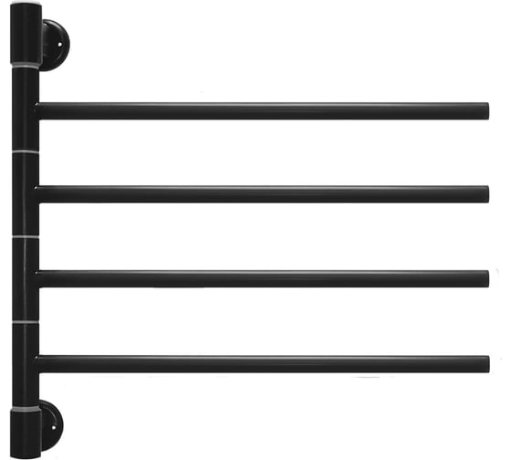 Полотенцесушитель электрический ENERGY I chrome G4 RAL 9005 черный матовый 00-УТ-00836