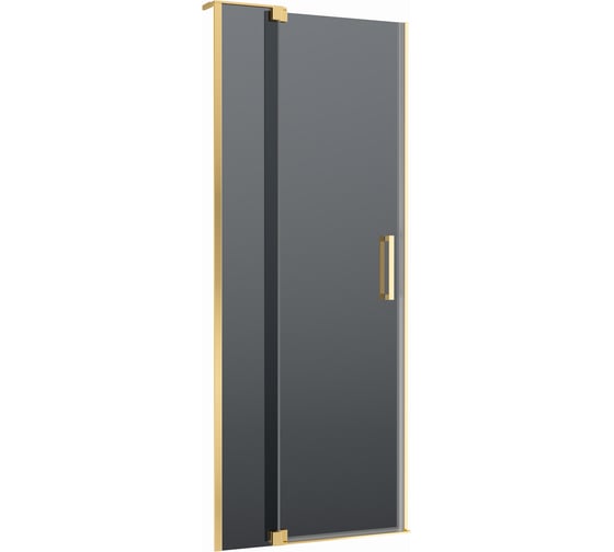Душевая дверь в нишу Cezares SLIDER-B-1-80/90-GRIGIO-BORO