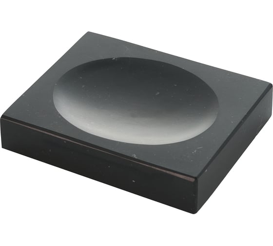 Мыльница Gipfel Marble Nero 11x9х2 см 43432