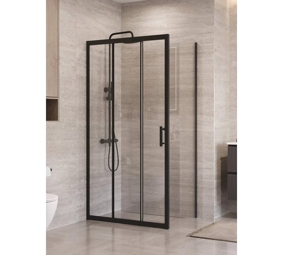 Душевой уголок BelBagno UNO-195-AF-31-100-C-NERO