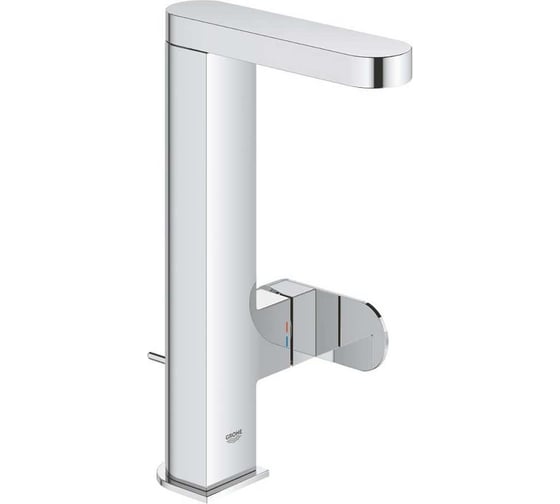 Смеситель для раковины Grohe Plus с донным клапаном, L-size, хром, 23851004