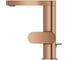 Смеситель для раковины Grohe Plus с донным клапаном, M-size, теплый закат матовый 23871DL4 5
