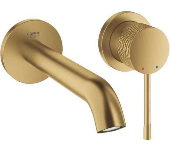 Внешняя часть смесителя для раковины Essence Grohe скрытого монтажа, на 2 отверстия, M-Size, холодный рассвет матовый, 29192GF1