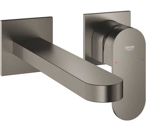 Внешняя часть смесителя для раковины Grohe Plus, L-Size, темный графит матовый 29306AL4