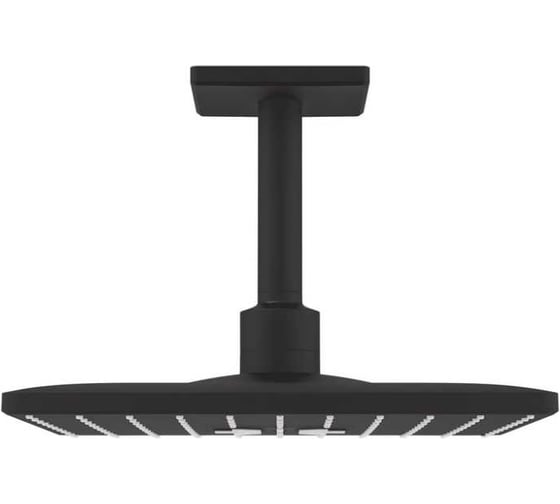 Верхний душ Grohe Rainshower SmartActive 310 Cube 2 режима, 142 мм, фантомный черный 26481KF0