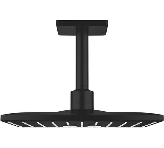 Верхний душ Grohe Rainshower SmartActive 310 Cube 2 режима, 142 мм, матовый черный 264812430