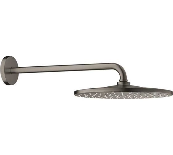 Верхний душ Grohe Rainshower 310 Mono с душевым кронштейном, 1 режим, сатиновый графит 26558MG0