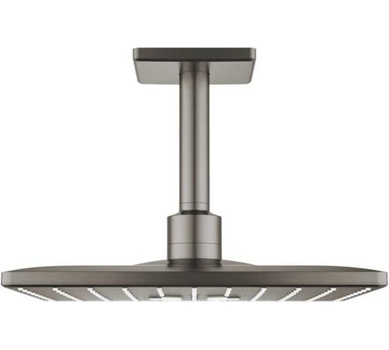 Верхний душ Grohe Rainshower SmartActive 310 Cube 2 режима, 142 мм, сатиновый графит 26481MG0