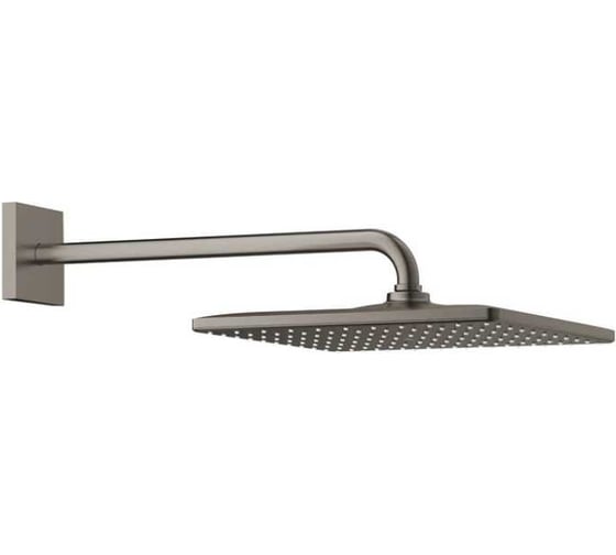 Верхний душ Grohe Rainshower Mono 310 Cube 7.5 л/мин, 1 режим, 422 мм, сатиновый графит 26564MG0