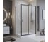 Душевой уголок BelBagno UNO-195-AH-1-110/100-C-NERO 1
