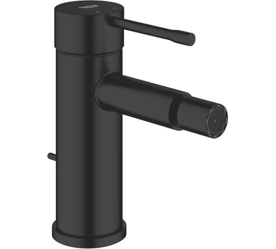 Смеситель для биде Grohe Essence с донным клапаном, матовый черный 329352431