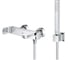 Смеситель для ванны Grohe Plus с душевым гарнитуром, хром 33547004 2