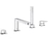 Смеситель для ванны Grohe Plus на 4 отверстия, хром 29307004 1