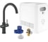 Смеситель для кухни Grohe Blue Professional с функцией фильтрации, системой охлаждения и газирования воды, Wi-Fi, черный матовый 31323KS2 1