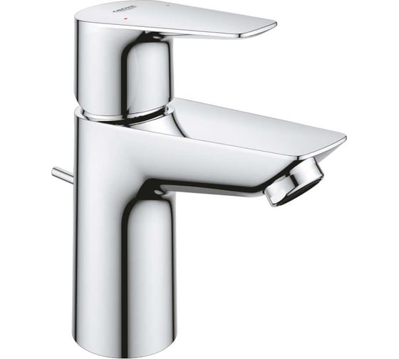 Смеситель для раковины Grohe BauEdge с донным клапаном, хром 32819001