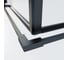 Душевой уголок Софт 2 (Soft 2) VINCEA 900x900, черный, стекло прозрачное, VSS-3SO2900CLB 5