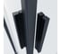 Душевой уголок Софт 2 (Soft 2) VINCEA 900x900, черный, стекло прозрачное, VSS-3SO2900CLB 6
