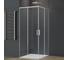 Душевой уголок VINCEA Софт 2 (Soft 2), 900x900, хром, стекло прозрачное, VSS-3SO2900CL 2
