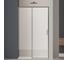 Душевая дверь Софт 2 (Soft 2) VINCEA, 1400, вороненая сталь, стекло прозрачное, VDS-3SO2140CLGM 1
