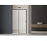 Душевая дверь Софт 2 (Soft 2) VINCEA 1300, черный, стекло прозрачное, VDS-3SO2130CLB 3
