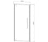 Душевая дверь Vincea Alpha, xром, стекло текстурное, VDP-3AL100MT 6