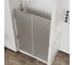 Душевая дверь Сити (City) VINCEA 1500, хром, стекло текстурное, VDS-5CT150MT 4