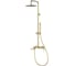Душевая стойка Vincea Linea с изливом, брашированное золото, VSFS-4LN1BG 2