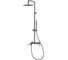 Душевая стойка Vincea Linea с изливом, вороненая сталь, VSFS-4LN1GM 3