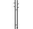Полотенцесушитель Vincea электрический 25x130, черный, таймер, VTD-1D2BE 4