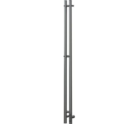 Полотенцесушитель электрический Aquanet Arco-2 (У) 110x8, графит металлик (383622) 00383622