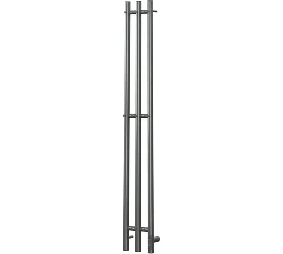 Полотенцесушитель электрический Aquanet Arco-3 (У) 110x12, графит металлик (383632) 00383632