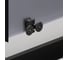 Душевая дверь RGW PA-14 B 100x195, черная, матовый графит, 6 мм, EasyClean 41081410-254 2