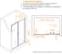 Душевая дверь RGW CL-14-Gr NEW 120x185, серая, прозрачное стекло 5 мм 38091412-110 8