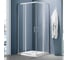 Душевое ограждение SANTREK AQUA Lea- CR-1200*800-C-Chrome 1200x800x1850, Г-образное, прозрачное стекло 5 мм, профиль хром 347041 1