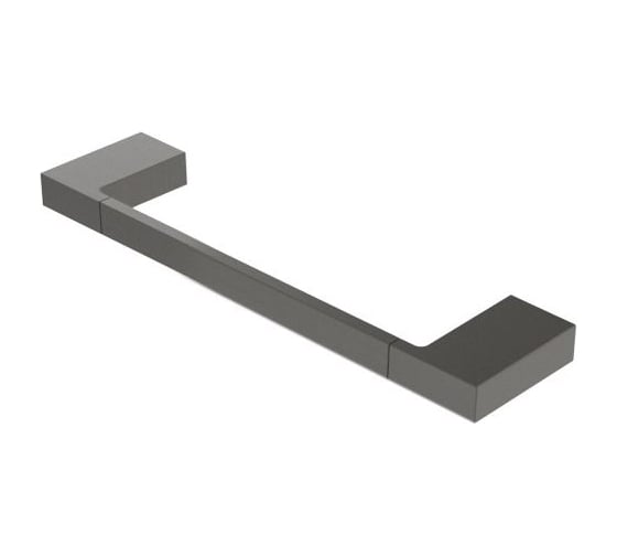 Полотенцедержатель Cezares SLIDER 30 см, оружейная сталь SLIDER-TH-30-GM