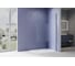 Душевая перегородка AQUATEK Walk in AQ.WI.140.3GM с держателем, 1400x2000, профиль оружейная сталь, стекло прозрачное с матовой полосой 8 мм 00000148920 1