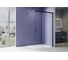 Душевая перегородка раздвижная AQUATEK Walk in AQ.WISL.120.1BL с держателем, 1200x2000, профиль черный, стекло прозрачное 5/6 мм 00000148905 2