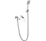 Встраиваемый смеситель для ванны BYORD (латунь, хром), AM035 2